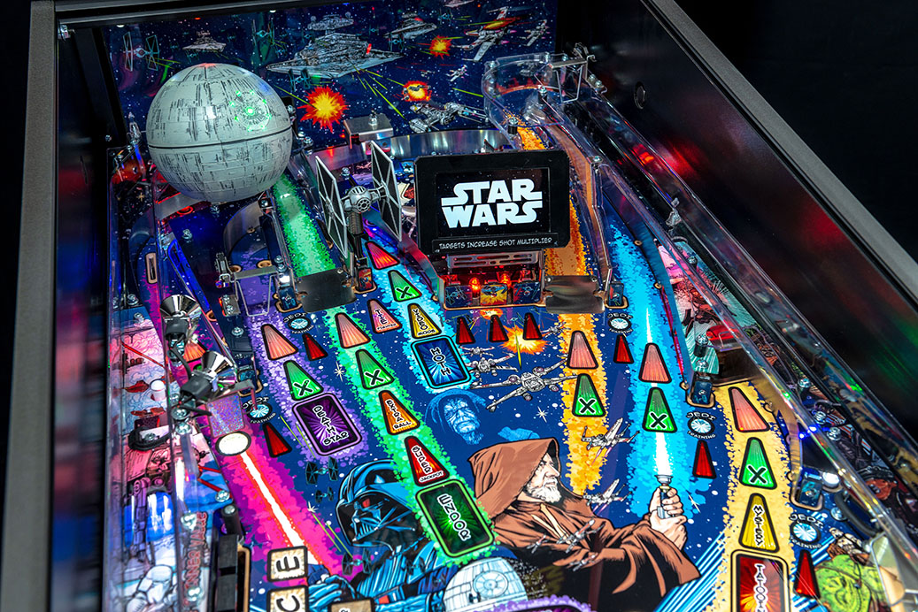 Star Wars Comic Art Pinball Playfield