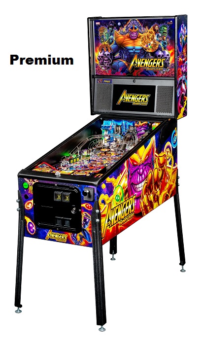 The Avengers (Galaxy Edition) - Pinball Cabinet Decals - Retro Refurbs