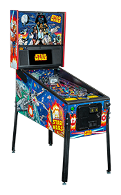 Comic Art Star Wars Pinball
