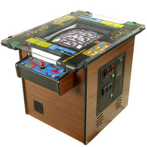 Ms Pacman & Galaga Cocktail Table Arcade